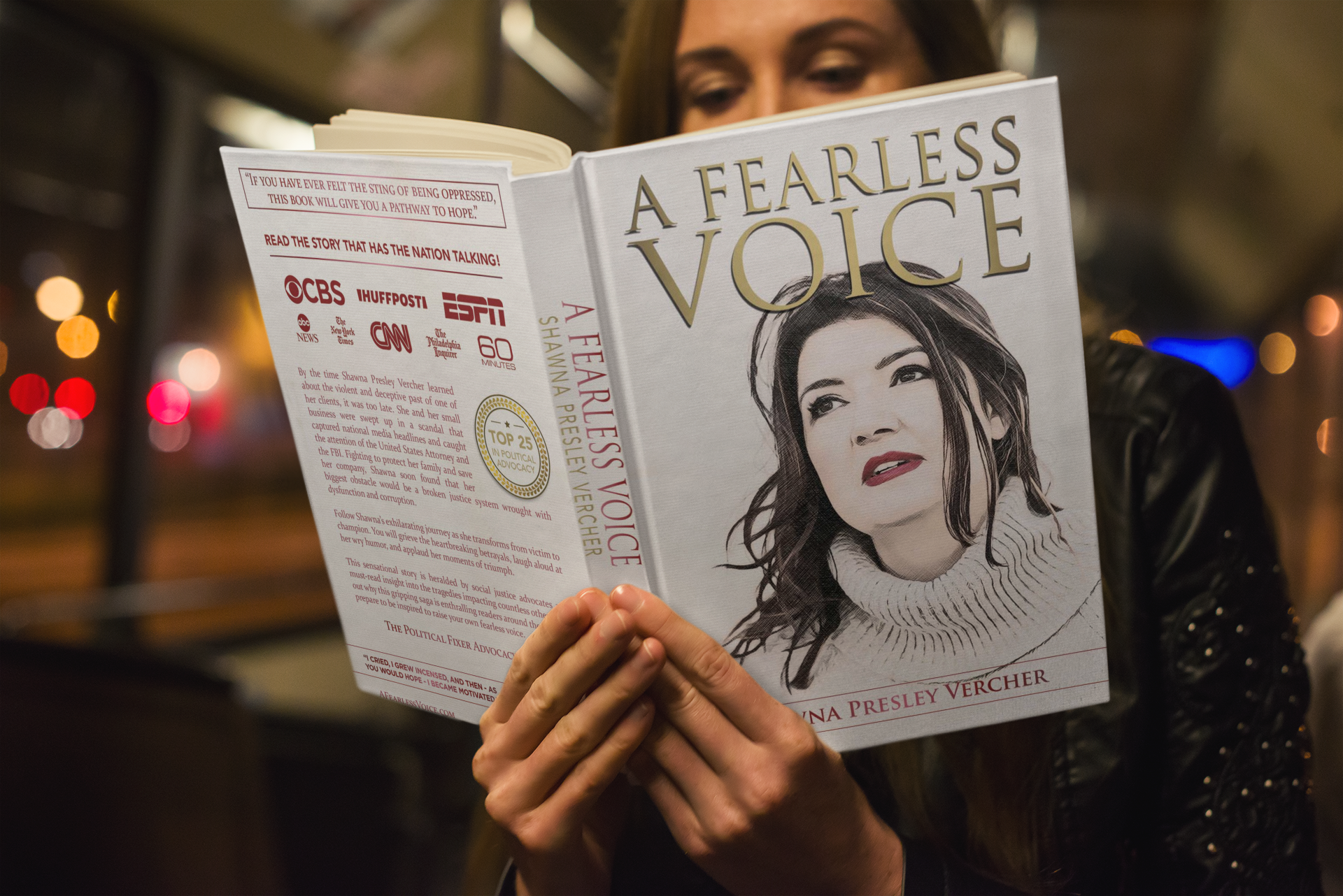 A Fearless Voice - the chart-topping book by Shawna Presley Vercher